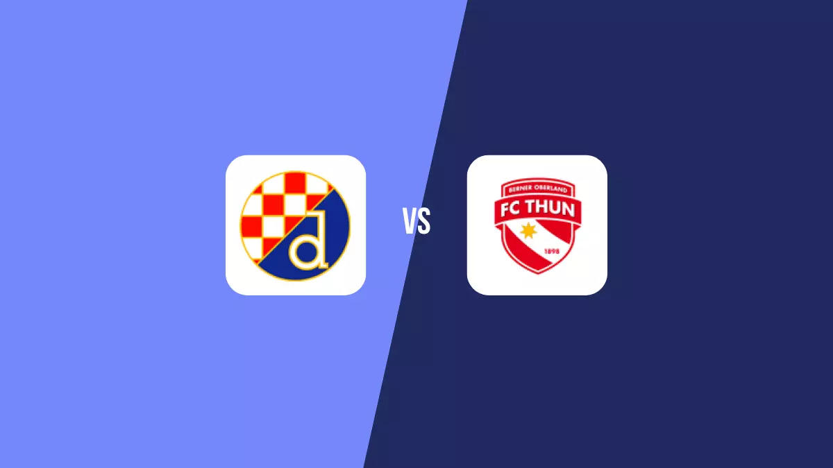 Dinamo Zagreb vs Thun