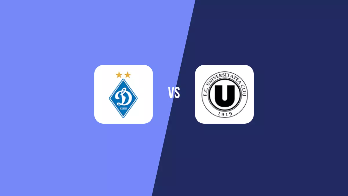 Dynamo Kiev vs Universitatea Cluj