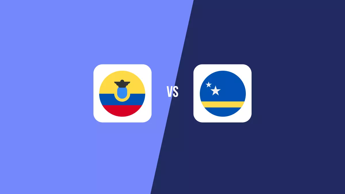 Ecuador vs Curazao