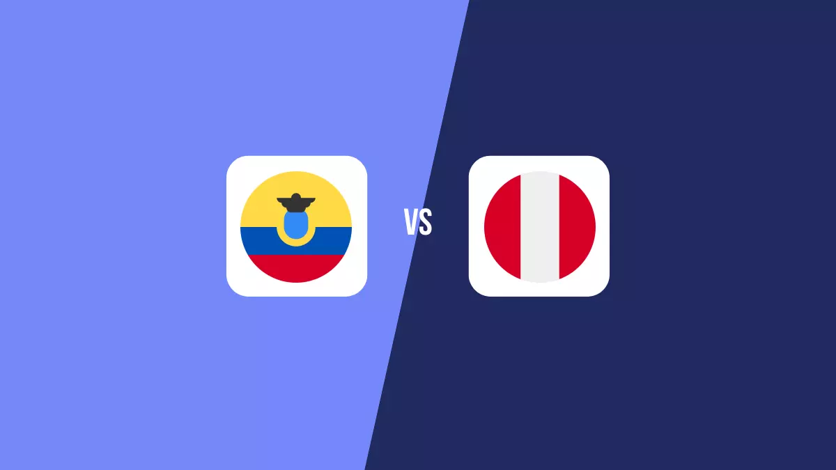 Ecuador vs Perú: Pronóstico, Cuotas y Apuestas - Mundial