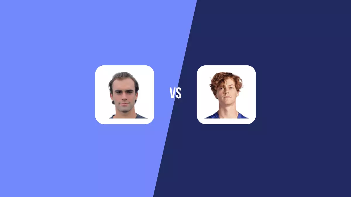 Eliot Spizzirri vs Jannik Sinner: Pronóstico, Cuotas y Apuestas - Open de Australia
