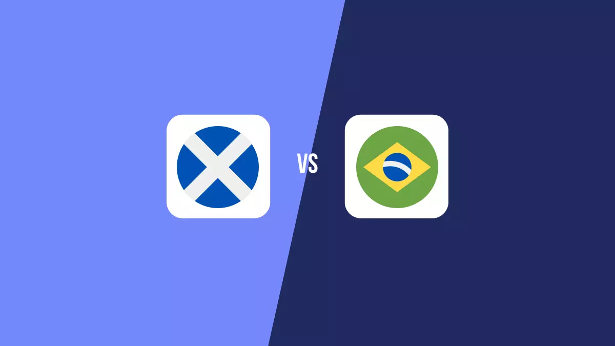 Escocia vs Brasil