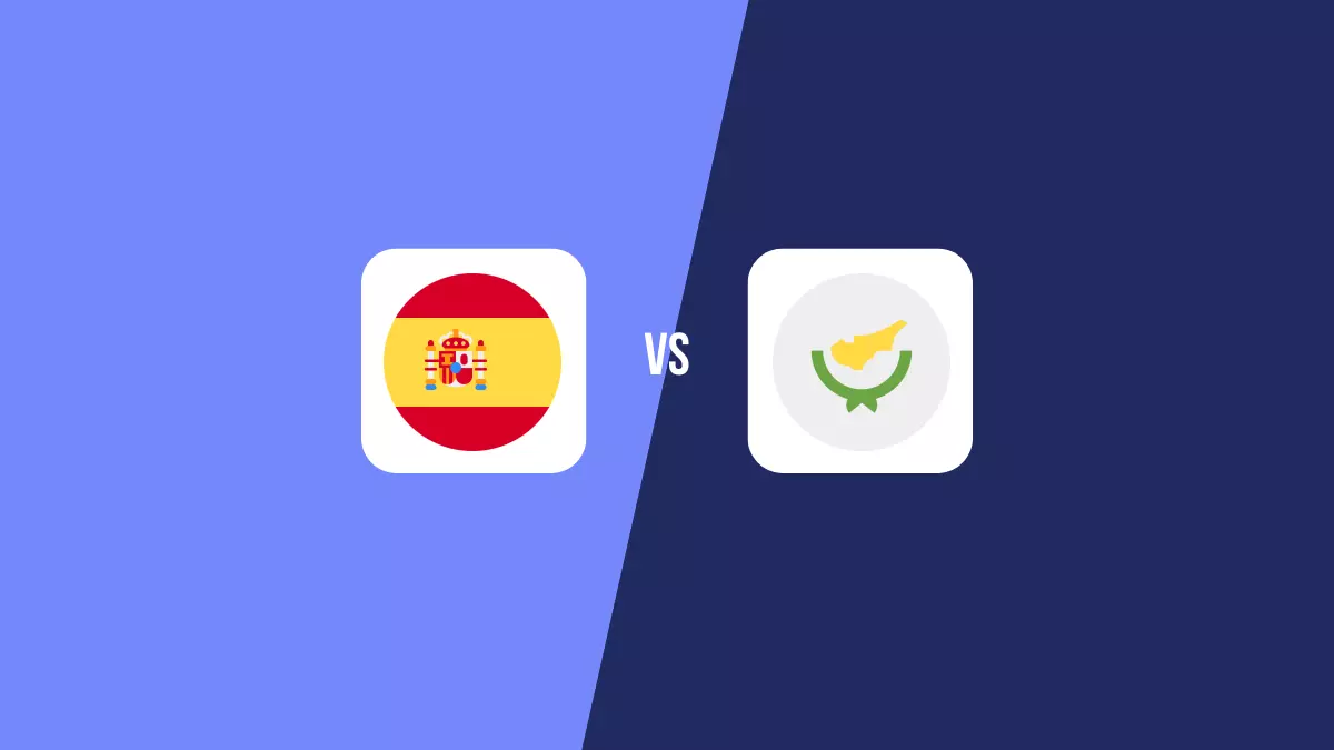 Pronóstico España vs Chipre de Eurocopa | 12/09/2023