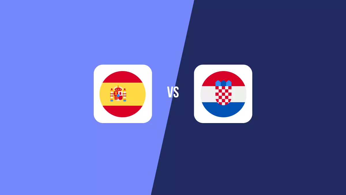Pronóstico España vs Croacia de Eurocopa | 15/06/2024