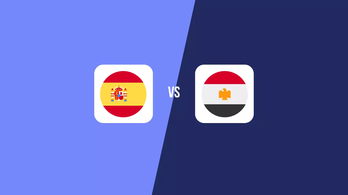 Pronóstico España vs Egipto