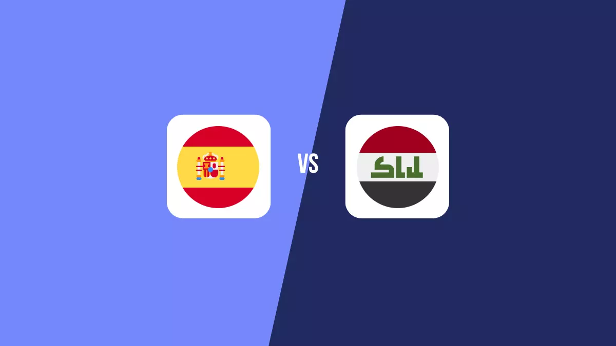 España vs Irak