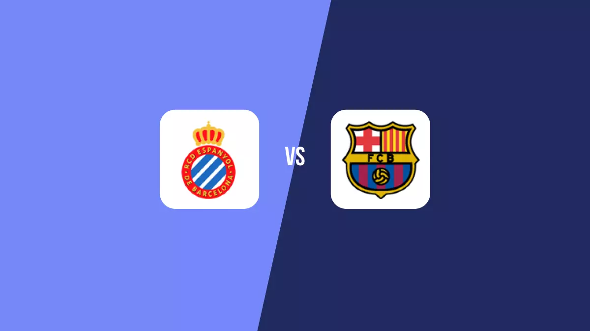 Espanyol vs Barcelona: Pronóstico, Cuotas y Apuestas - Primera División