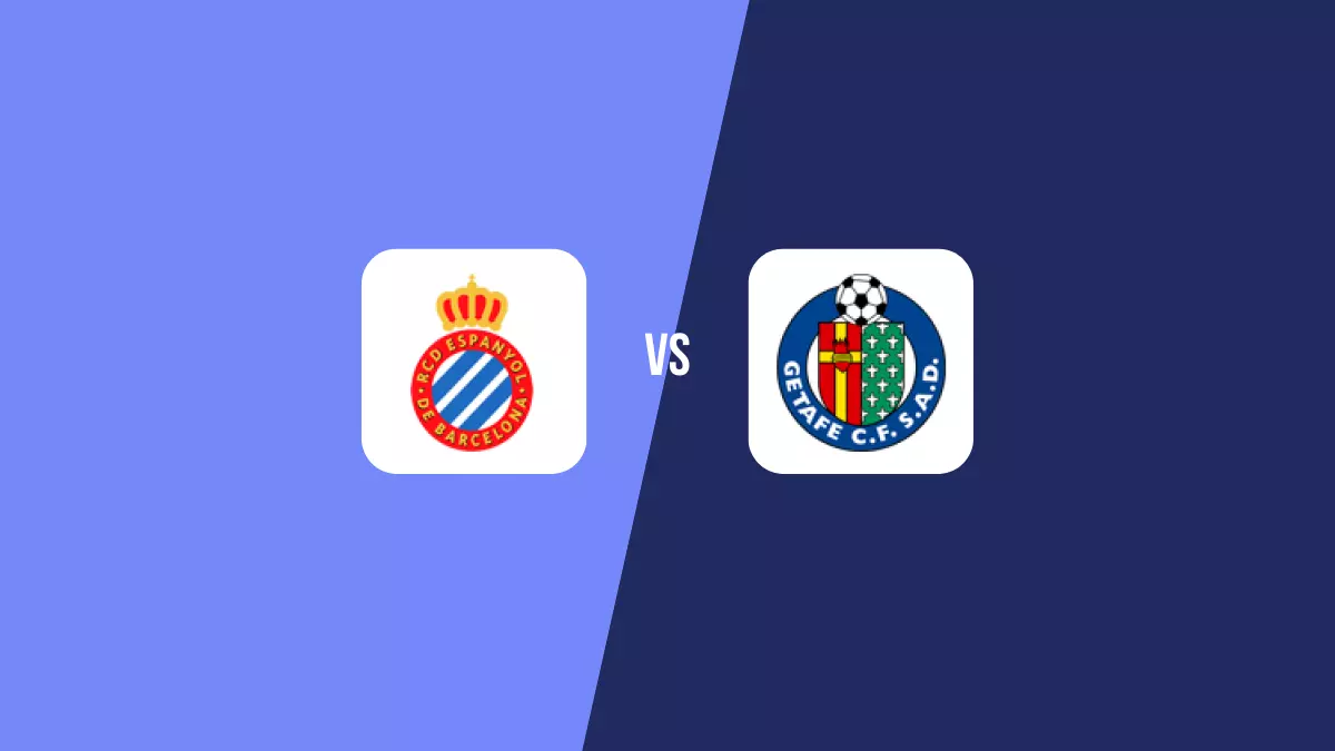 Espanyol vs Getafe: Pronóstico, Cuotas y Apuestas - Primera División