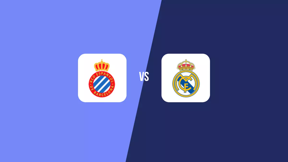 Pronóstico Espanyol vs Real Madrid