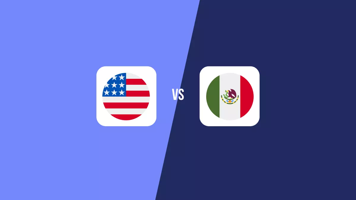 Pronóstico Estados Unidos vs México
