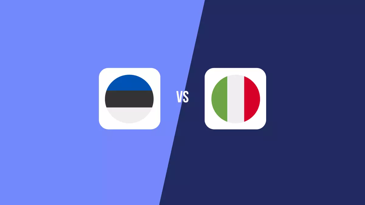 Estonia vs Italia: Pronóstico, Cuotas y Apuestas - Mundial
