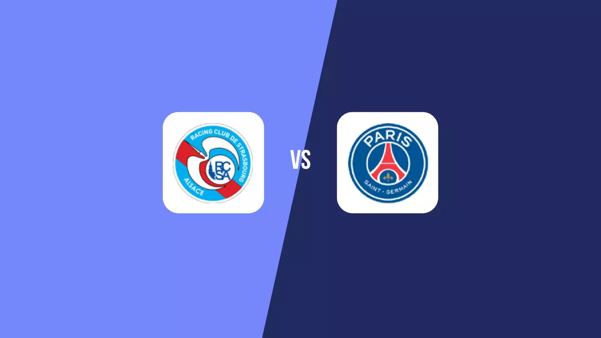 Pronóstico Estrasburgo vs PSG de Ligue 1 | 02/02/2024