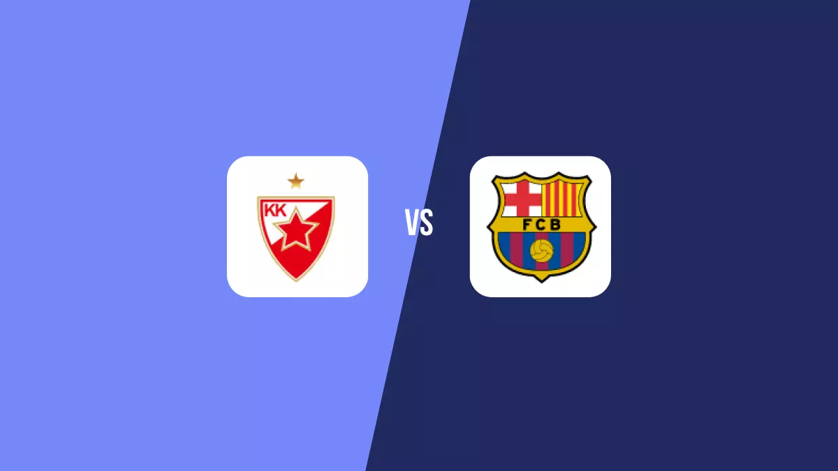 Estrella Roja vs Barcelona: Pronóstico, Cuotas y Apuestas - Euroliga