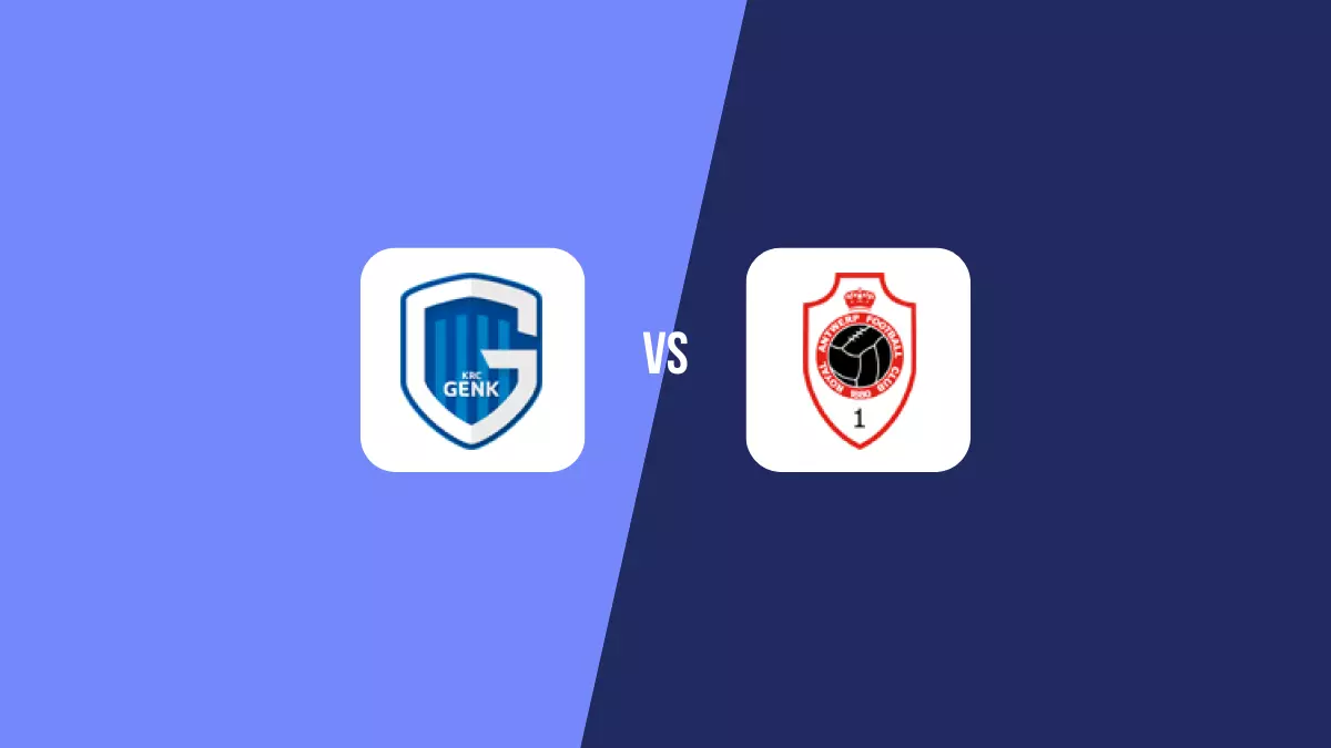 Pronóstico Genk vs Antwerp