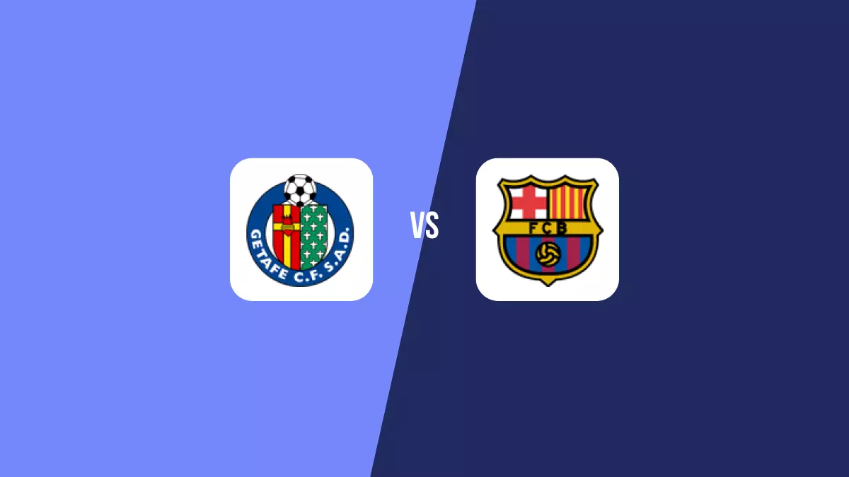 Pronóstico Getafe vs Barcelona de Primera División | 13/08/2023