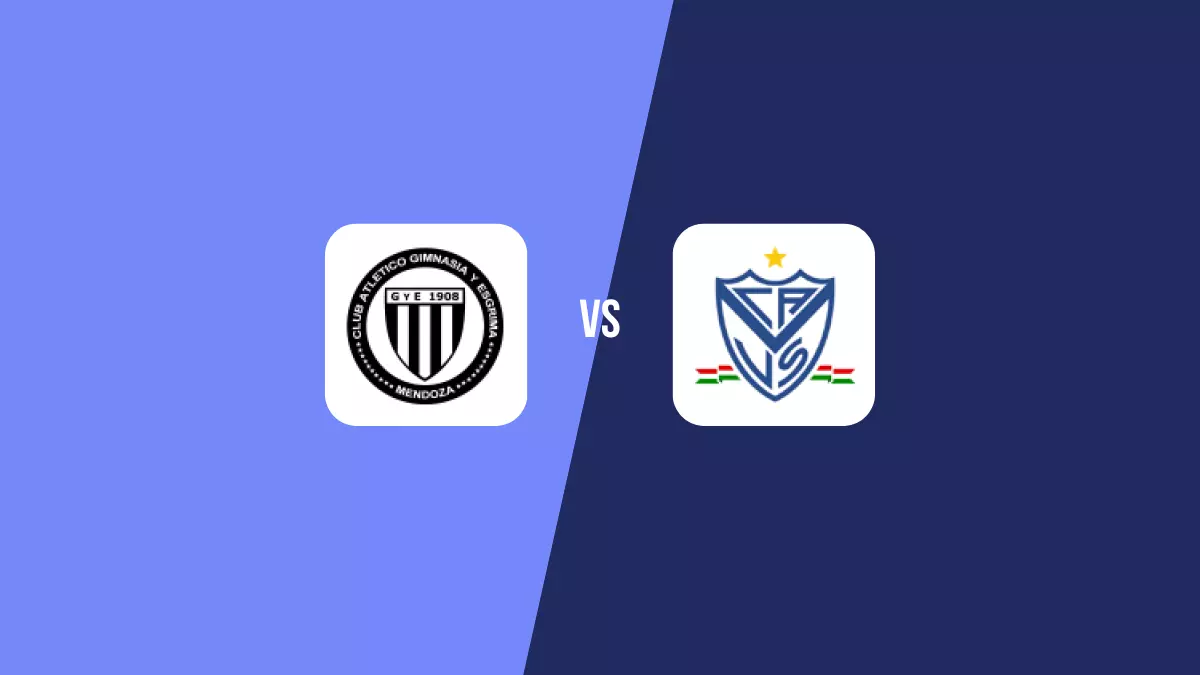 Gimnasia de Mendoza vs Vélez Sarsfield