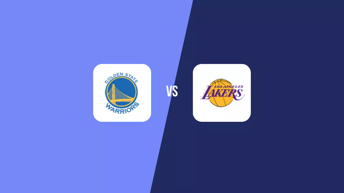 Pronóstico Golden State Warriors vs Los Angeles Lakers