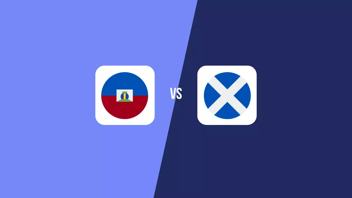 Haití vs Escocia