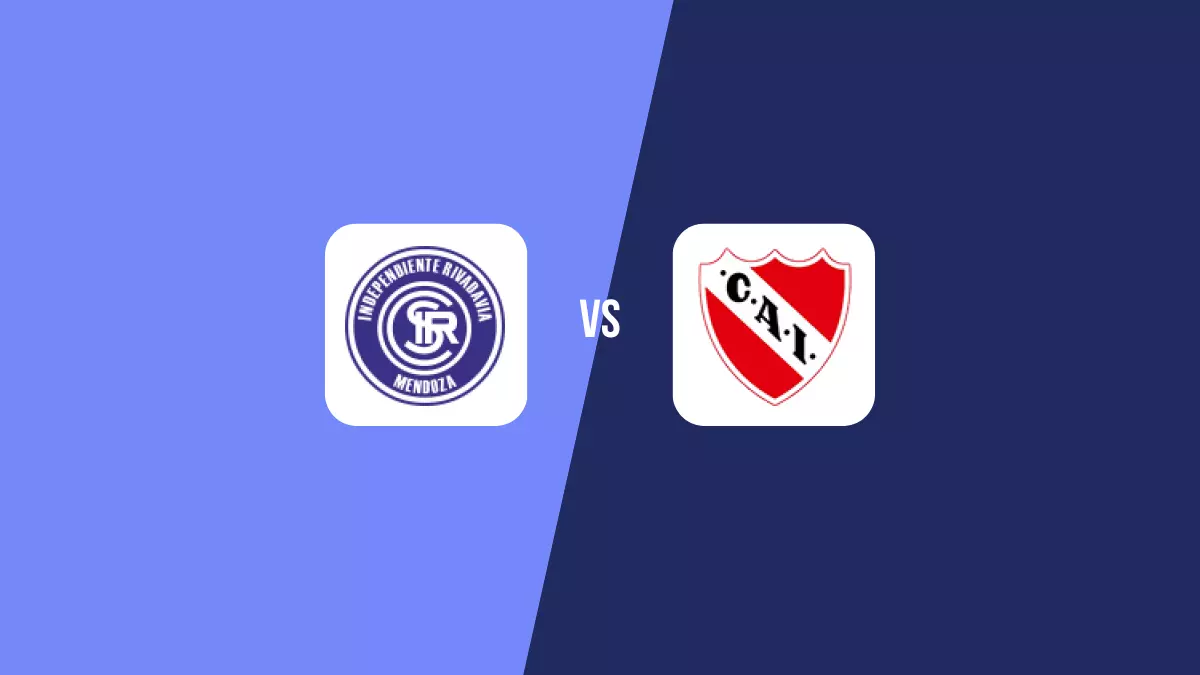 Independiente Rivadavia vs Independiente: Pronóstico, Cuotas y Apuestas - Liga Profesional