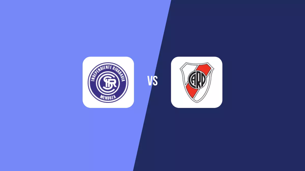 Pronóstico Independiente Rivadavia vs River Plate de Liga Profesional | 22/11/2024
