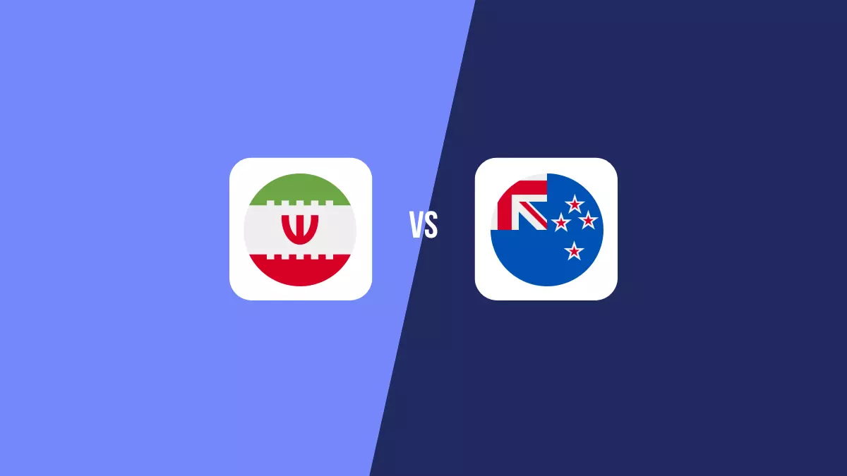 Irán vs Nueva Zelanda