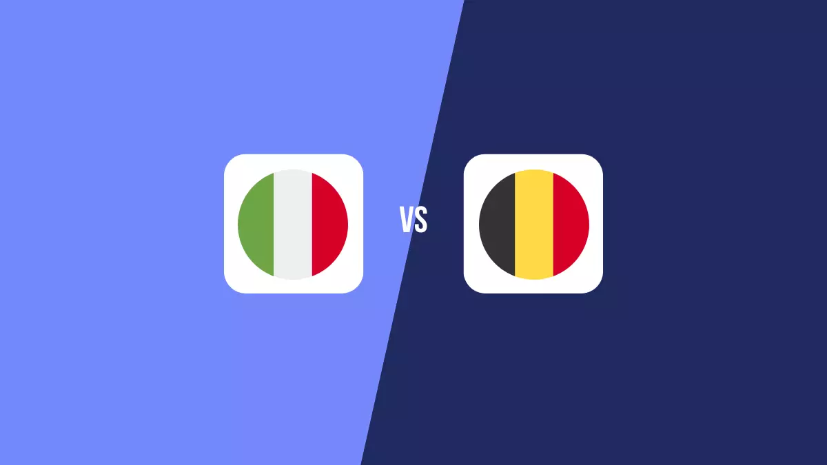 Pronóstico Italia vs Bélgica