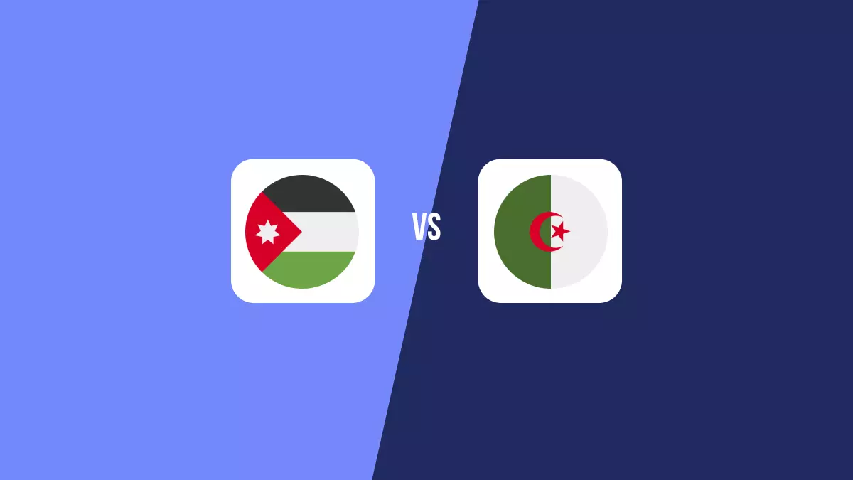 Jordania vs Argelia