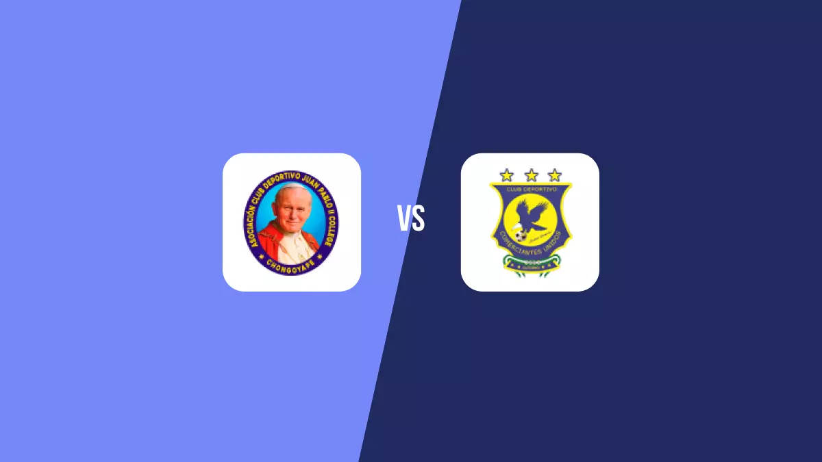 Pronóstico Juan Pablo II College vs Comerciantes Unidos