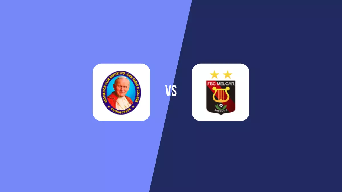 Pronóstico Juan Pablo II College vs Melgar
