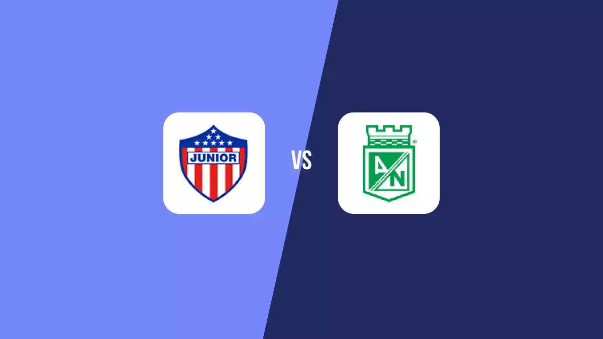 Junior vs Atlético Nacional