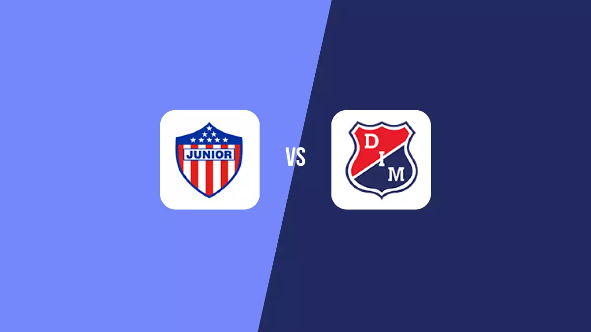 Pronóstico Junior vs Medellín