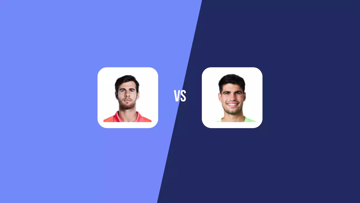 Pronóstico Karen Khachanov vs Carlos Alcaraz