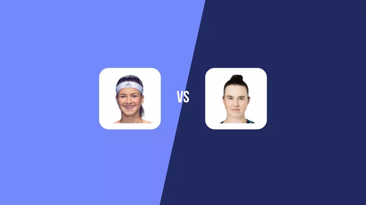 Pronóstico Karolína Muchová vs Linda Nosková