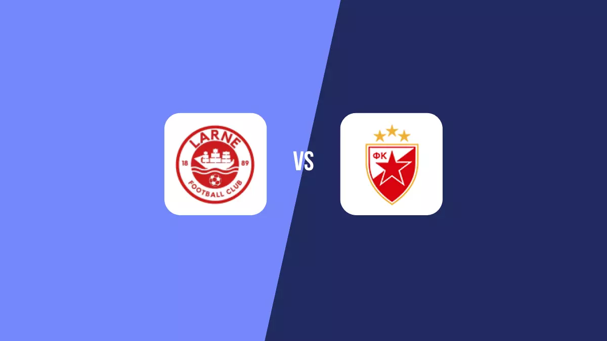 Larne vs Estrella Roja
