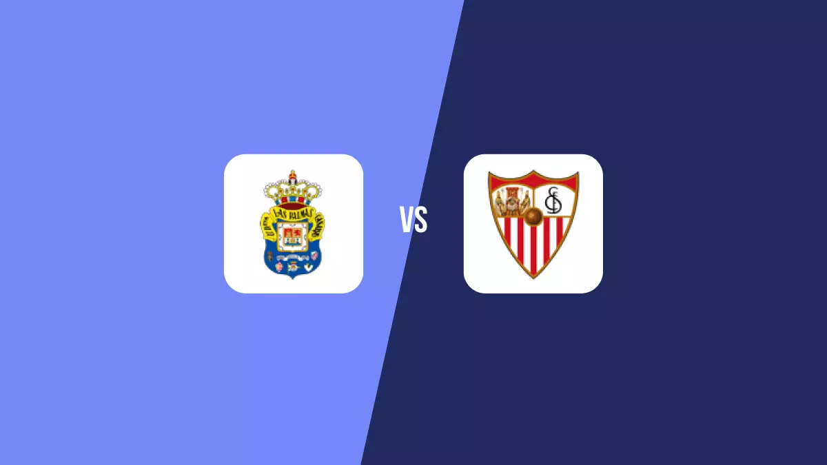 Pronóstico Las Palmas vs Sevilla de Primera División | 16/08/2024