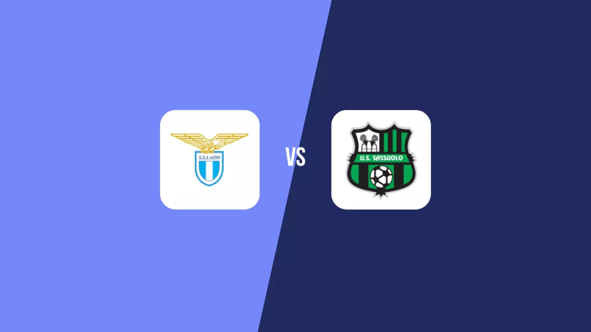 Lazio vs Sassuolo