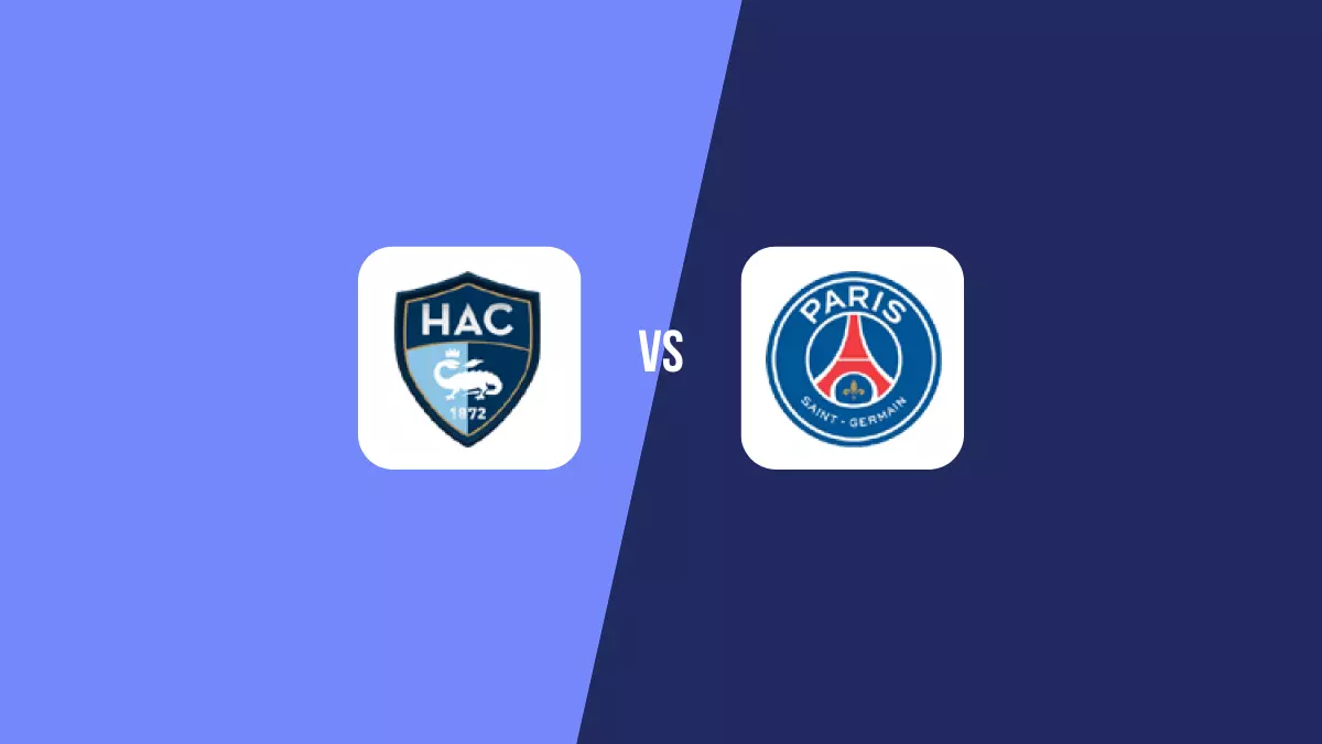 Le Havre vs PSG
