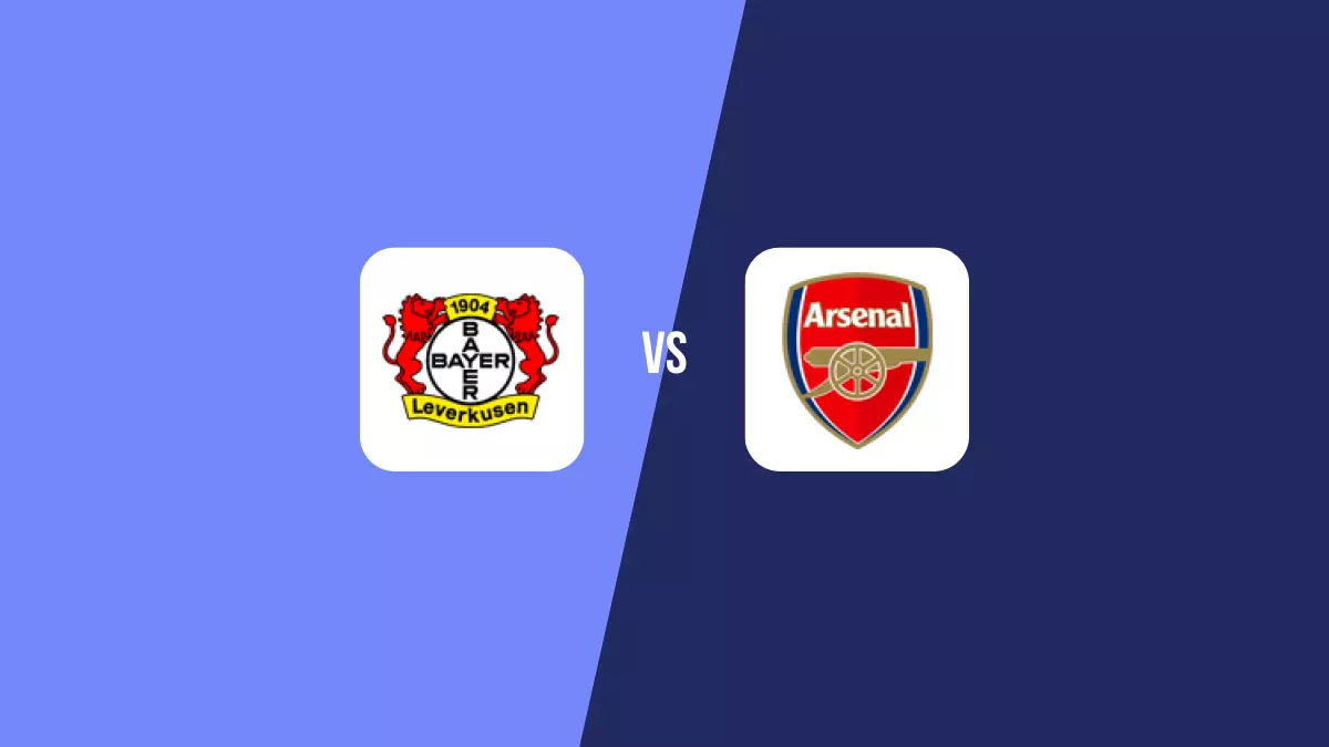 Leverkusen vs Arsenal: Pronóstico, Cuotas y Apuestas - Champions League