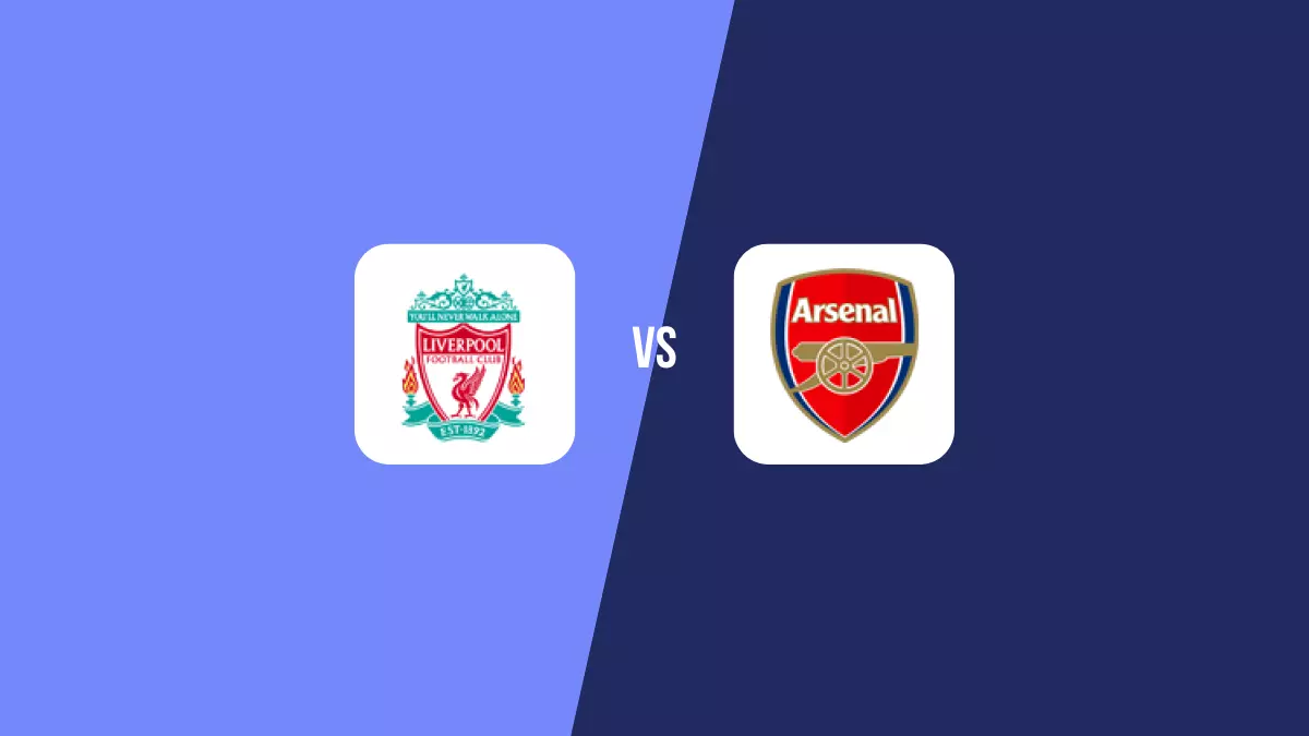 Liverpool vs Arsenal: Pronóstico, Cuotas y Apuestas - Premier League