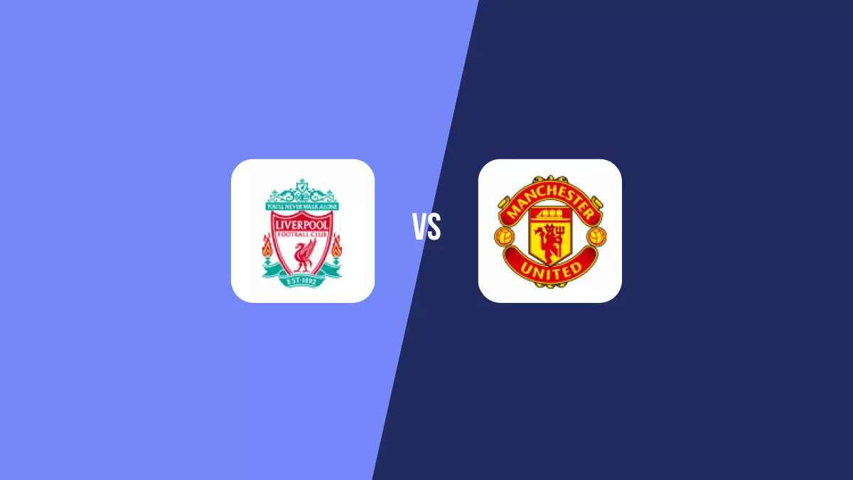 Liverpool vs Manchester United: Pronóstico, Cuotas y Apuestas - Premier League