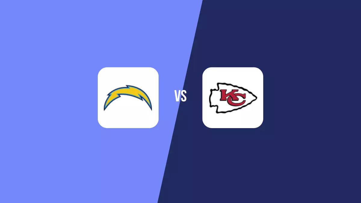 Los Angeles Chargers vs Kansas City Chiefs: Pronóstico, Cuotas y Apuestas - NFL