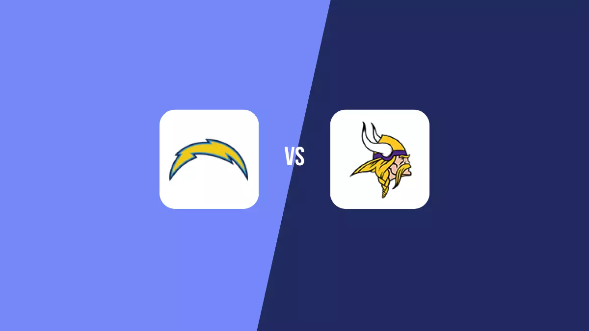 Los Angeles Chargers vs Minnesota Vikings: Pronóstico, Cuotas y Apuestas - NFL