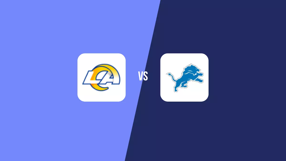 Los Angeles Rams vs Detroit Lions: Pronóstico, Cuotas y Apuestas - NFL