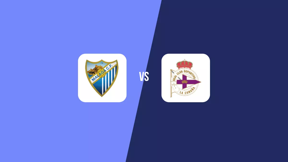 Pronóstico Málaga vs Deportivo