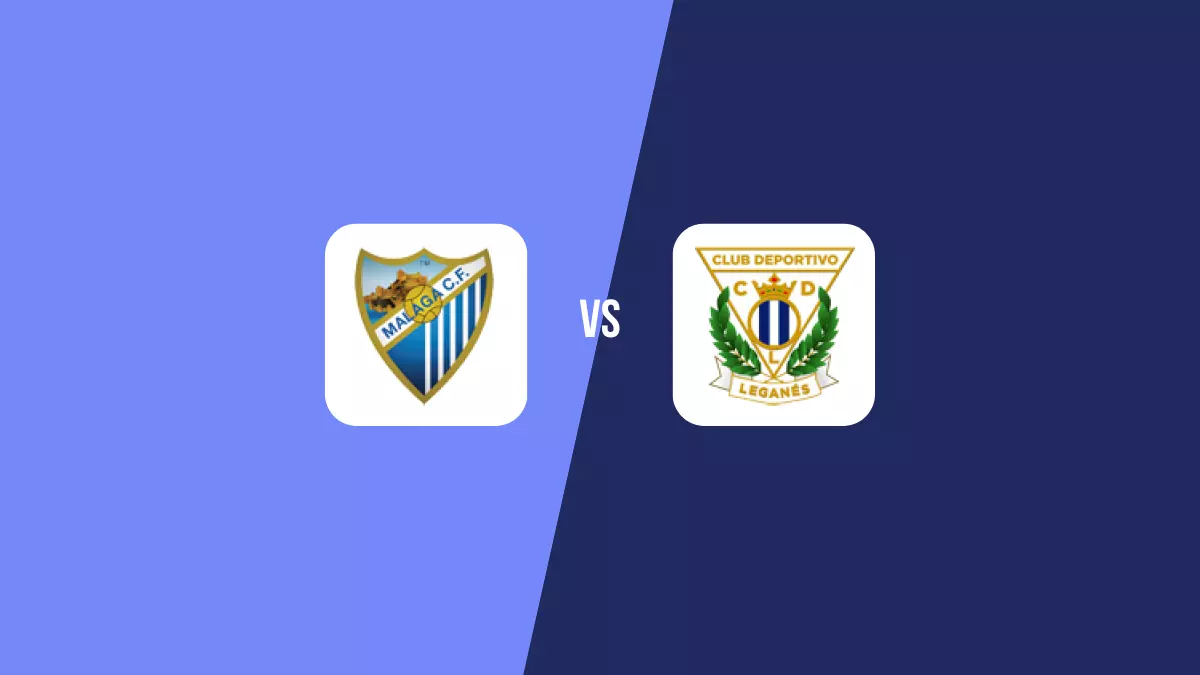 Málaga vs Leganés: Pronóstico, Cuotas y Apuestas - Segunda División
