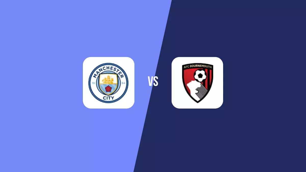 Manchester City vs Bournemouth: Pronóstico, Cuotas y Apuestas - Premier League