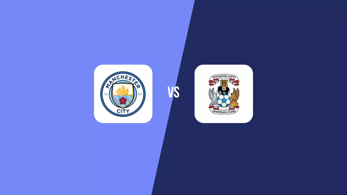Manchester City vs Coventry
