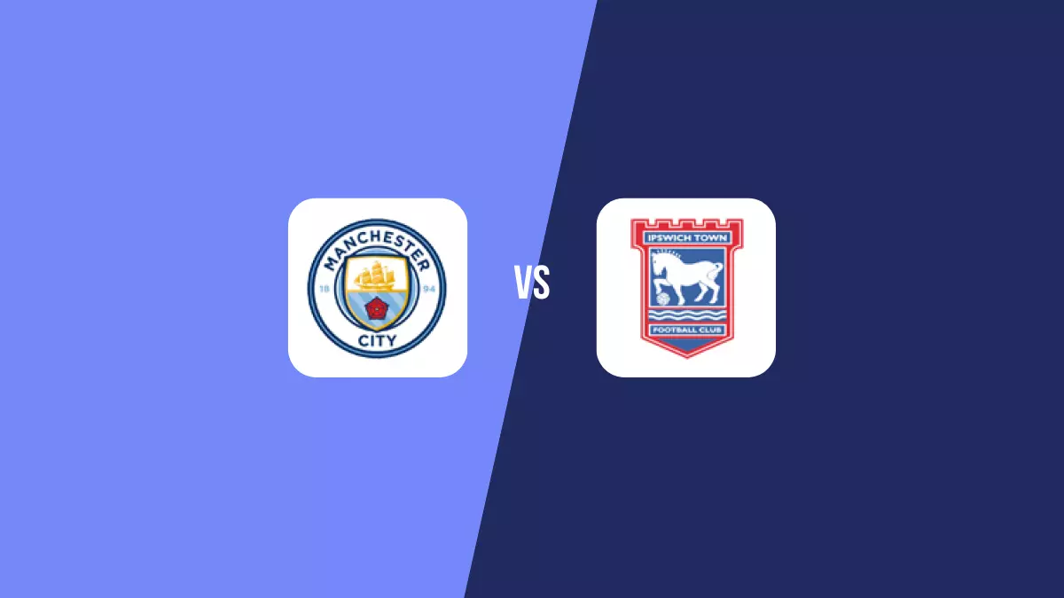Manchester City vs Ipswich: Pronóstico, Cuotas y Apuestas - Premier League
