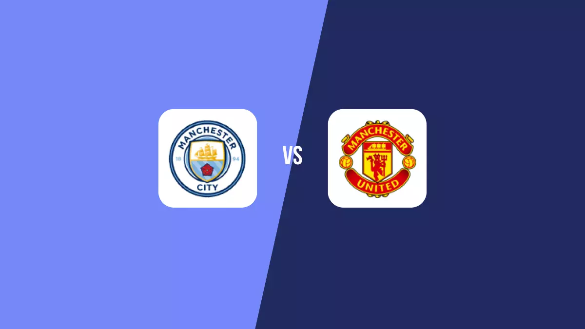 Manchester City vs Manchester United: Pronóstico, Cuotas y Apuestas - Premier League