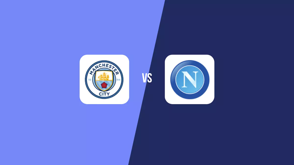 Manchester City vs Nápoles: Pronóstico, Cuotas y Apuestas - Champions League